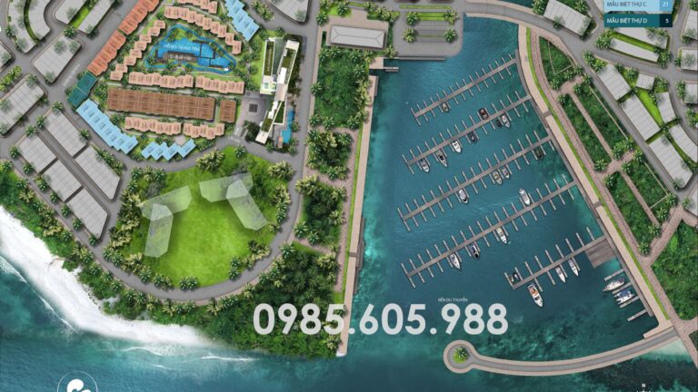 Mặt bằng Biệt thự Sailing Club Hạ Long Bay 2021