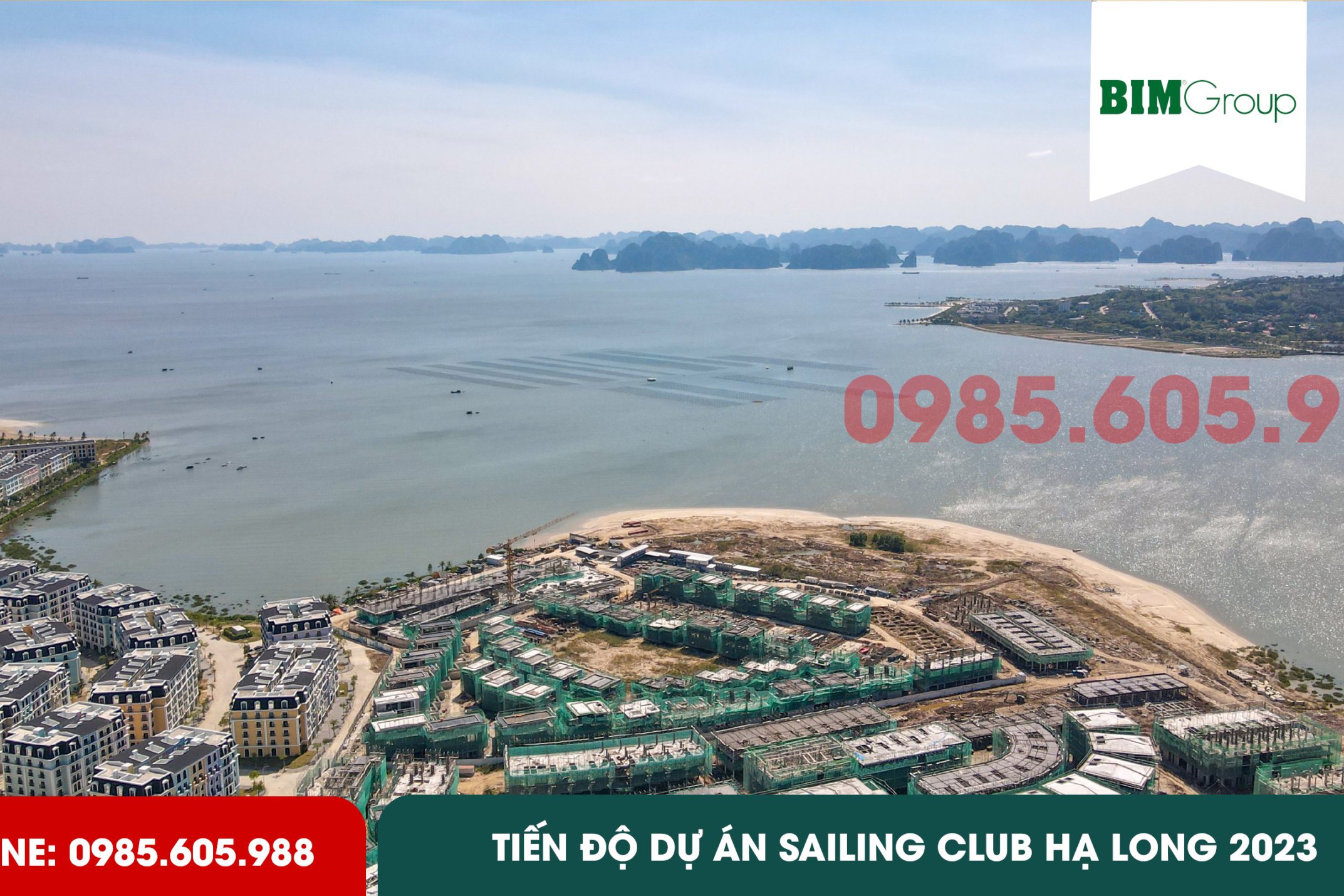 Tiến độ dự án Biệt thự Sailing Club HạLong 2023 - 2026