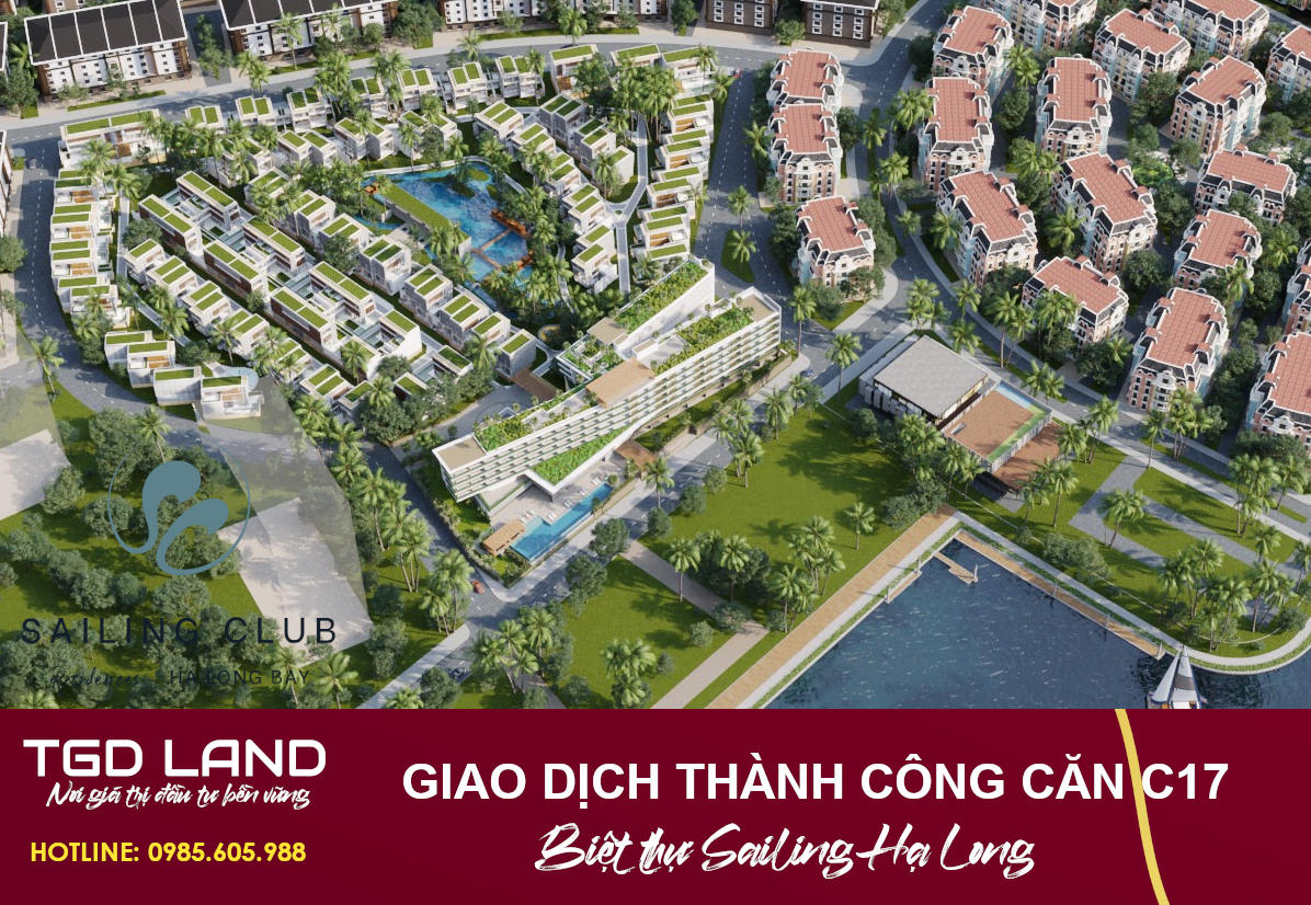Đã bán Căn C17 – Biệt thự Sailing Club Hạ Long Đã bán Căn C17 - Biệt thự Sailing Club Hạ Long