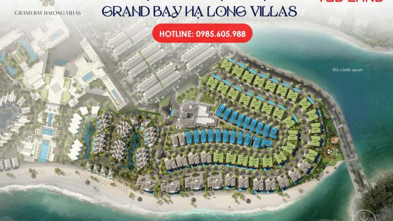 Mặt bằng Biệt Thự Grand Bay Hạ Long Villas mới nhất