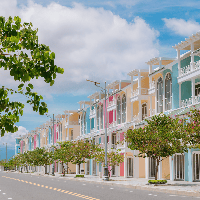 Hình ảnh thực tế Shophouse Sun Park ( Mini Complex )