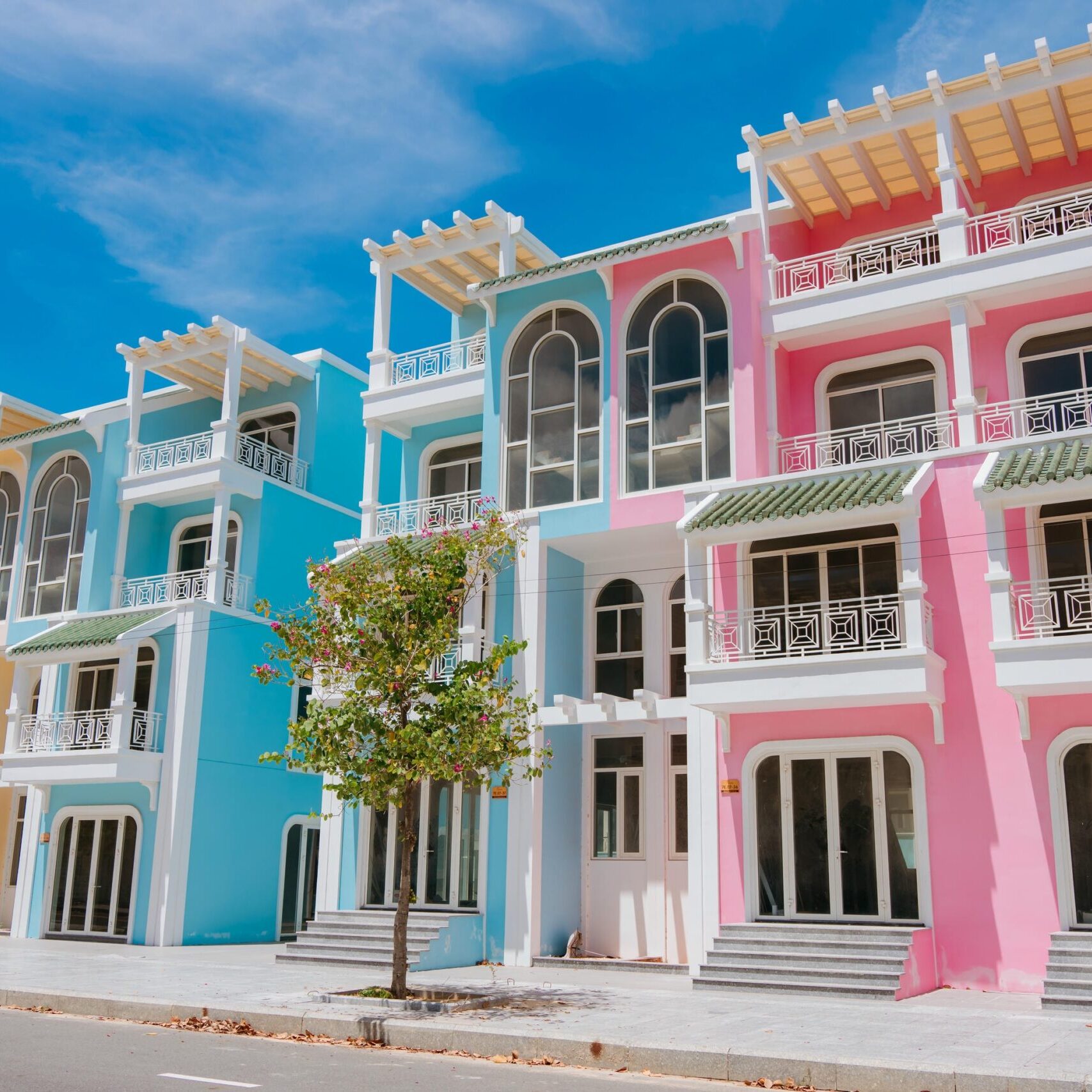 Hình ảnh thực tế Shophouse Sun Park ( Mini Complex )