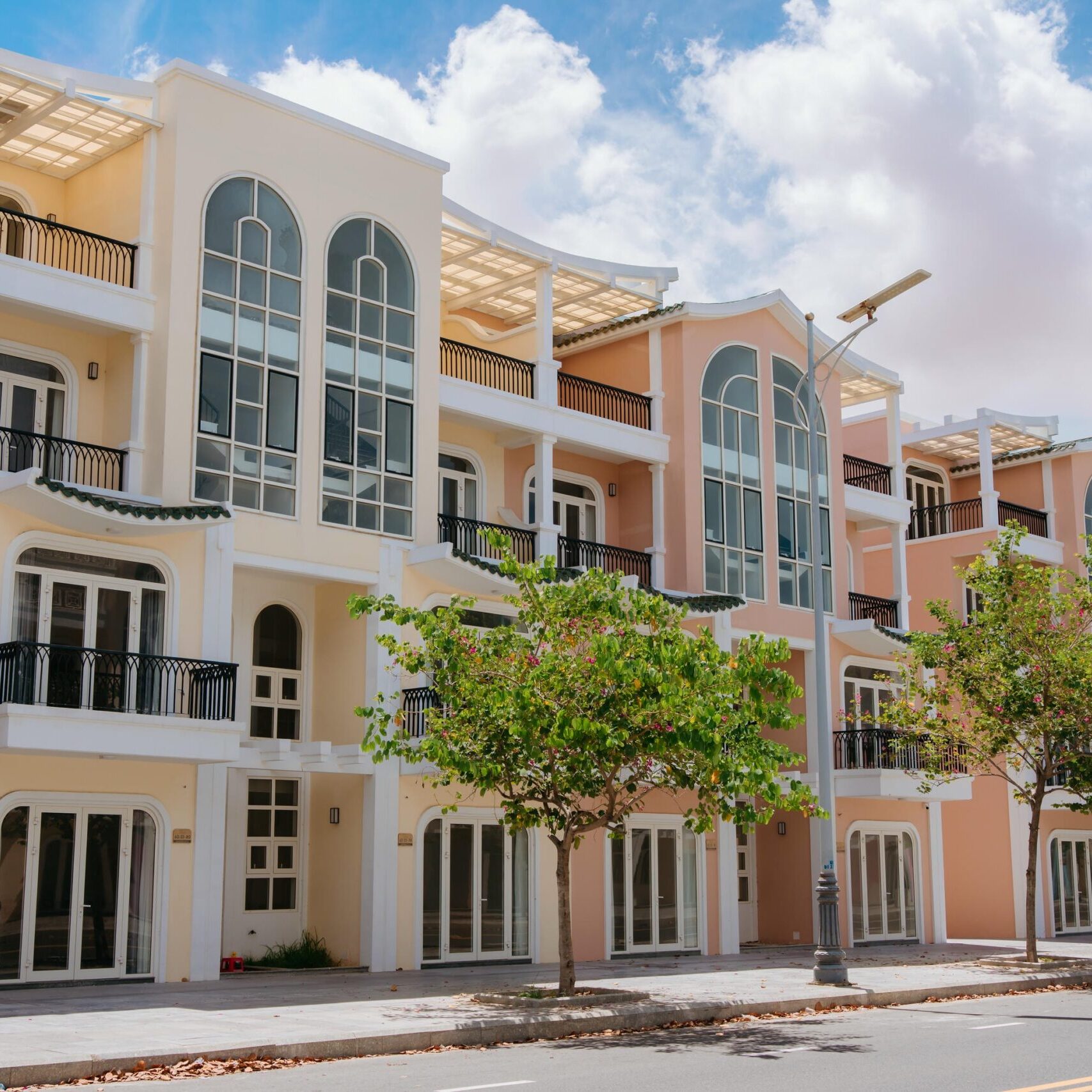 Hình ảnh thực tế Shophouse Sun Park ( Mini Complex )