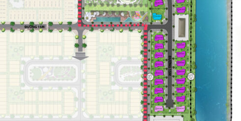 Mặt bằng Biệt thự Shirin Mansion - Dãy BT-6F-06 và BT-6F-07