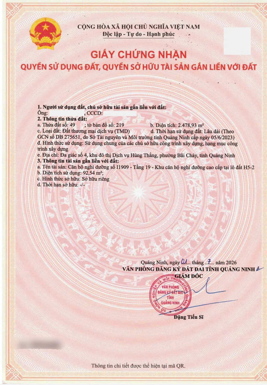 Sổ căn hộ tại dự án Icon40 cùng dạng pháp lý Đất thương mại dịch vụ với dự án Aria Bay, Prima Bay, The Sky và Sky M Hạ Long. Sổ căn hộ tại dự án Icon40 cùng dạng pháp lý Đất thương mại dịch vụ với dự án Aria Bay, Prima Bay, The Sky và Sky M Hạ Long.