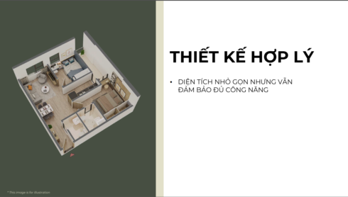 Thiết kế căn hộ The Ori Garden 2 Đà Nẵng