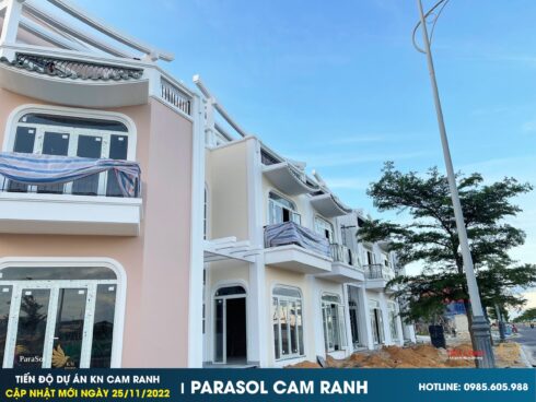 Tiến độ Kn Paradise Cam Ranh Tháng 11/2022