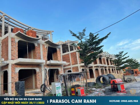 Tiến độ Kn Paradise Cam Ranh Tháng 11/2022