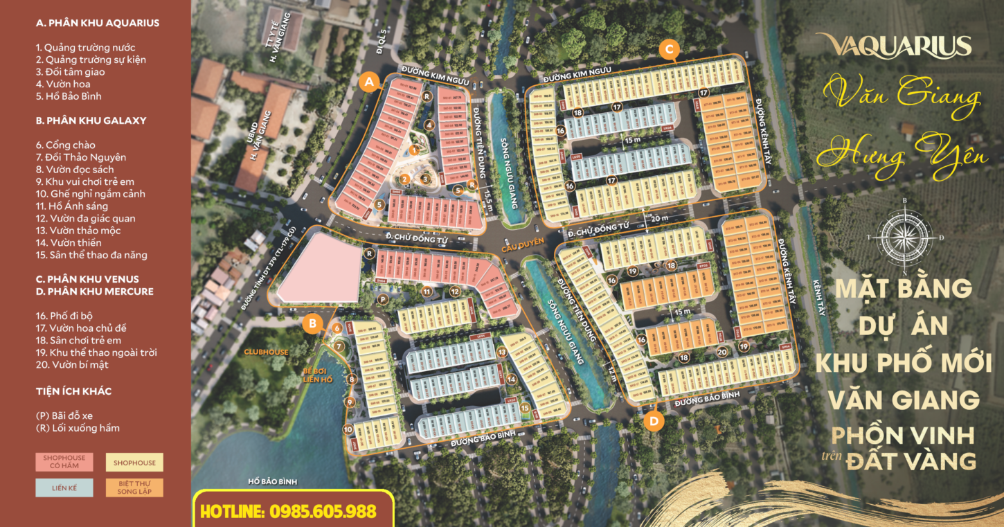 Mặt bằng Khu nhà ở Phố Mới Văn Giang – Vaquarius | CĐT Bảo Hưng Mặt bằng Khu nhà ở Phố Mới Văn Giang - Vaquarius | CĐT Bảo Hưng