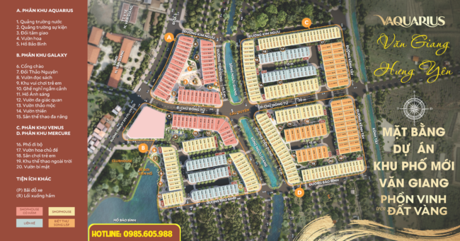 Mặt bằng Khu nhà ở Phố Mới Văn Giang – Vaquarius | CĐT Bảo Hưng Mặt bằng Khu nhà ở Phố Mới Văn Giang - Vaquarius | CĐT Bảo Hưng