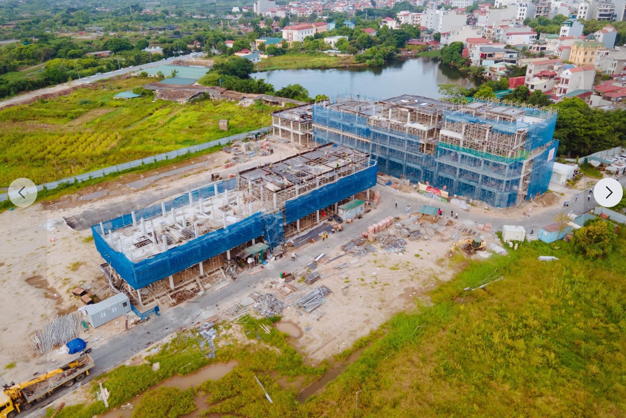 Tiến độ dự án Vaquarius Văn Giang Tháng 7/2024