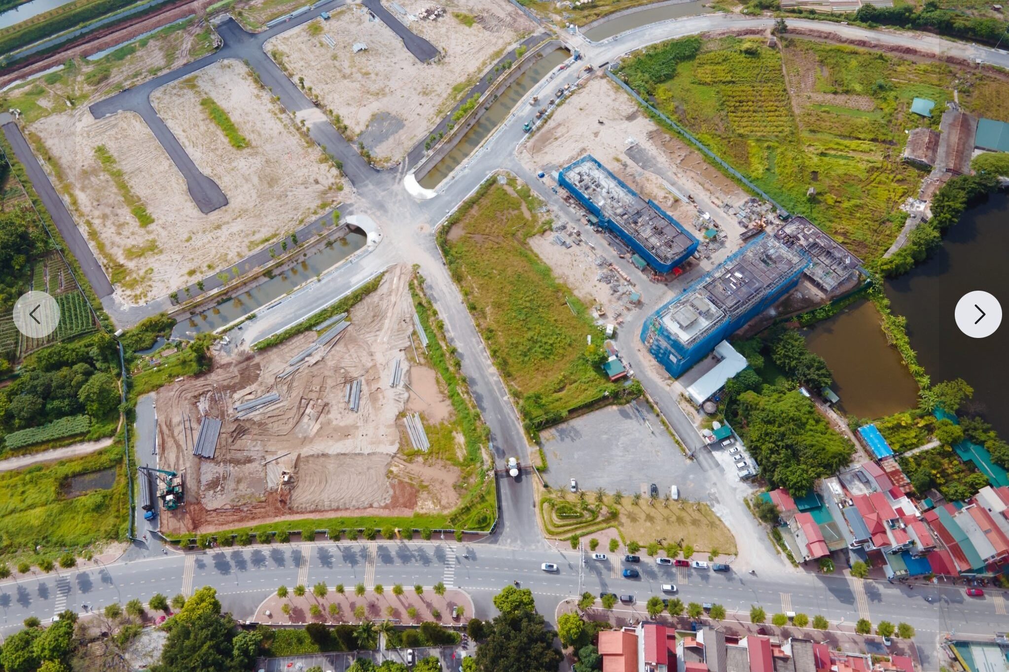 Tiến độ dự án Vaquarius Văn Giang Tháng 7/2024