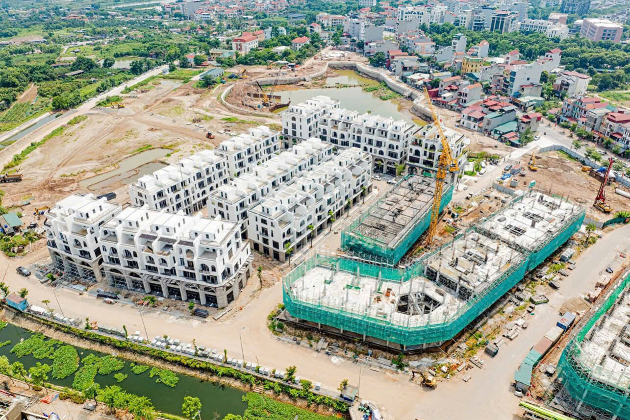 Tiến độ Vaquarius Văn Giang Tháng 11/2025