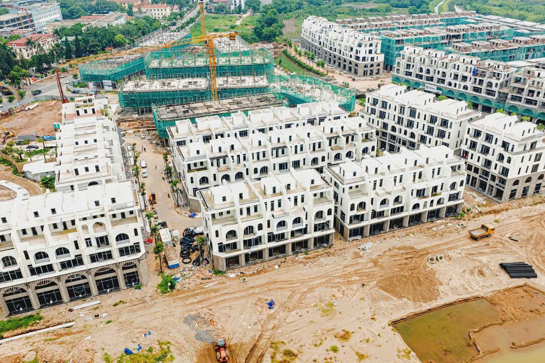 Tiến độ Vaquarius Văn Giang Tháng 11/2025