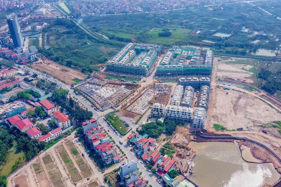 Tiến độ Vaquarius Văn Giang Tháng 11/2025