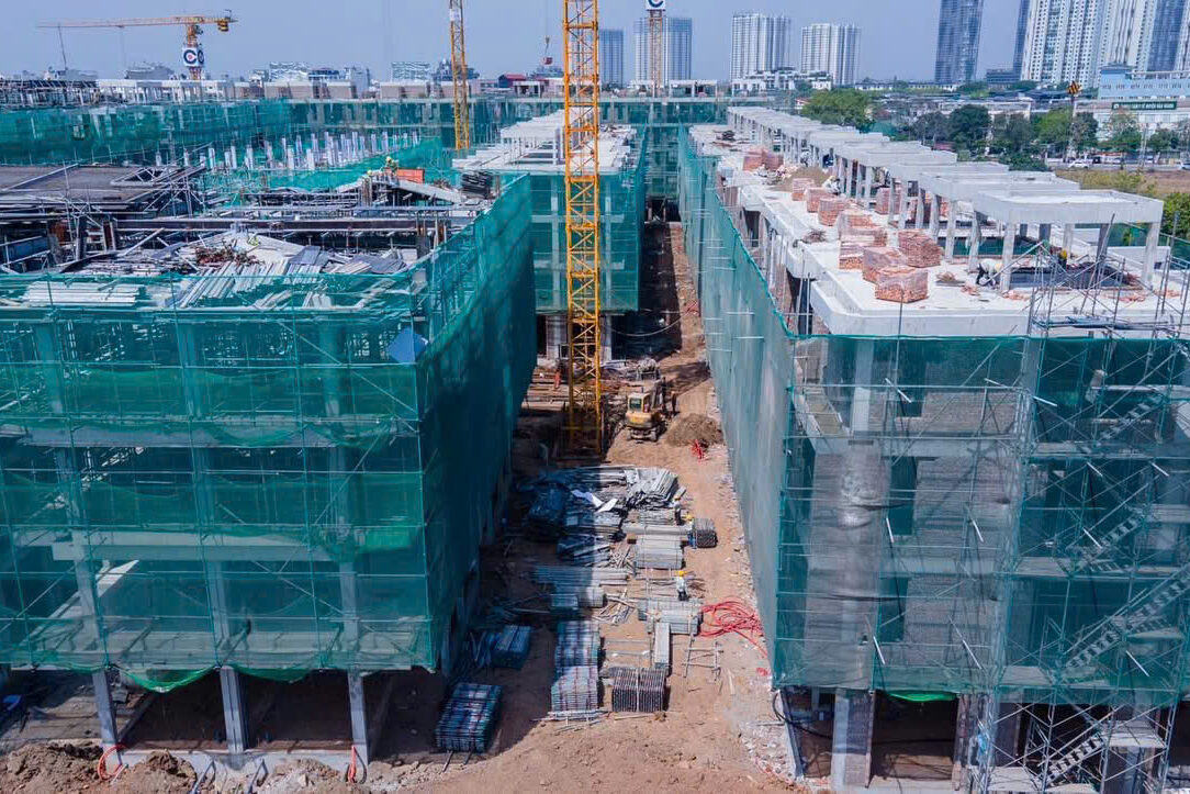 Tiến độ Vaquarius Văn Giang Tháng 11/2025