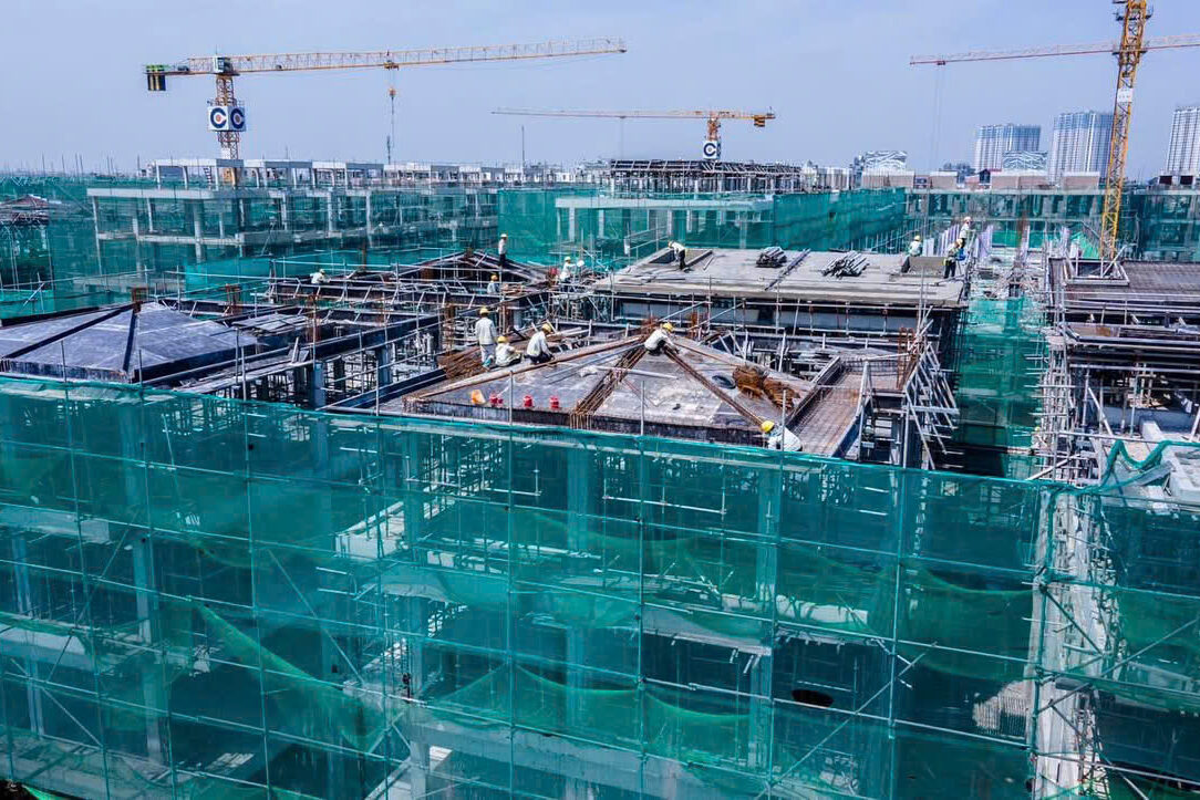 Tiến độ Vaquarius Văn Giang Tháng 11/2025