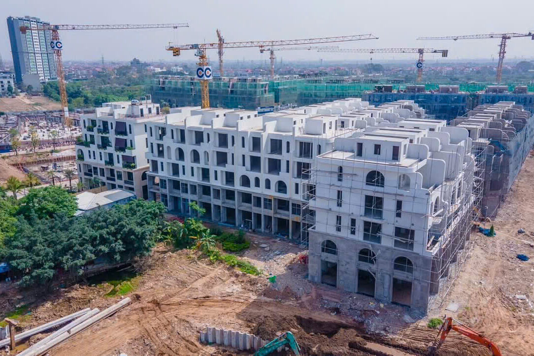 Tiến độ Vaquarius Văn Giang Tháng 11/2025