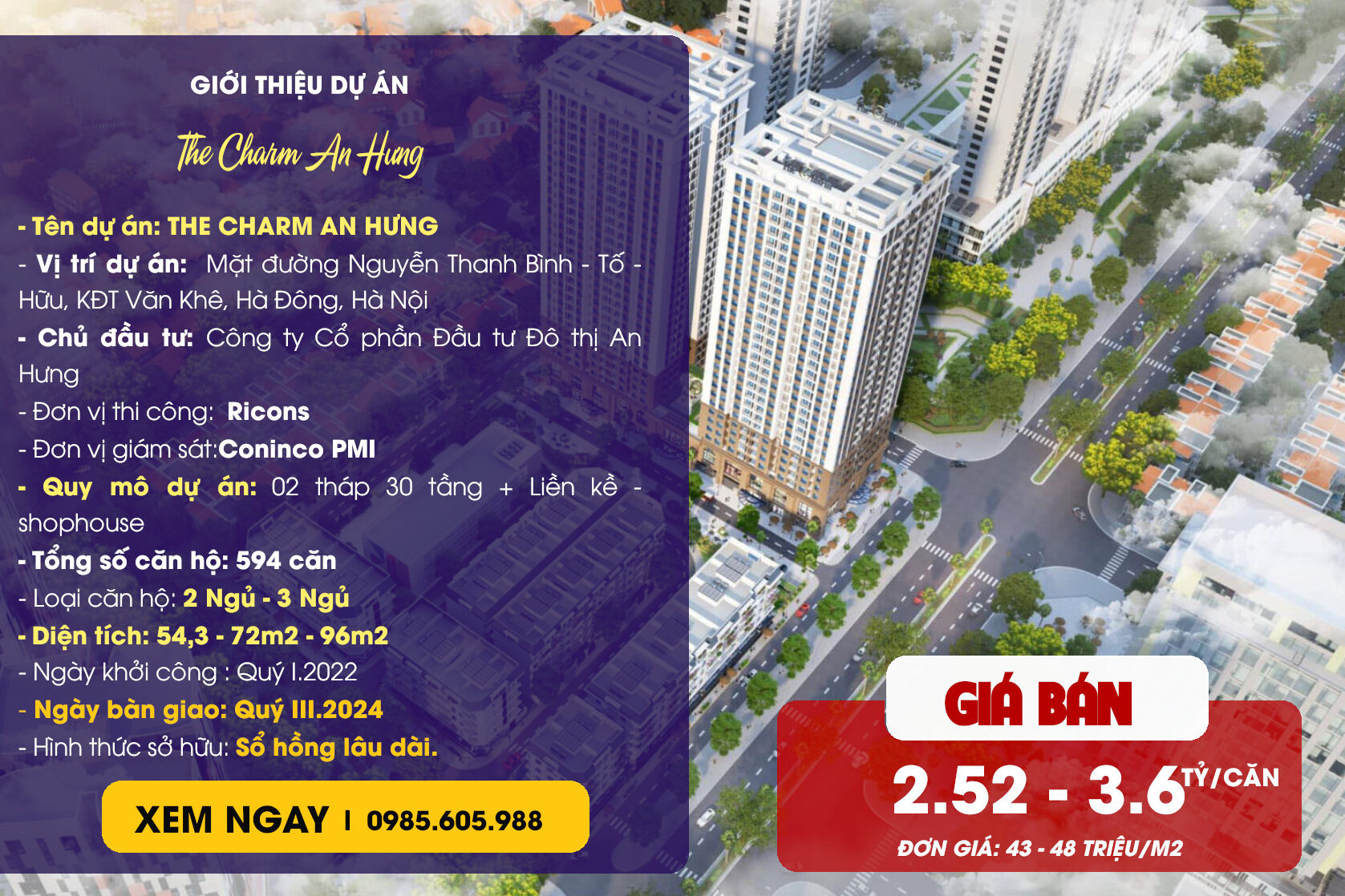 Chung cư The Cham An Hưng Tố Hững 2023 – 2024 Chung cư The Cham An Hưng Tố Hững 2023 - 2024