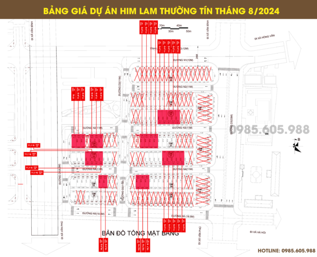 Bảng giá Him Lam Thường Tín Tháng 8/2024 Bảng giá Him Lam Thường Tín Tháng 8/2024