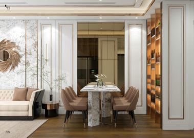 Thiết kế nội thất căn hộ Viha Complex 107 Nguyễn Tuân