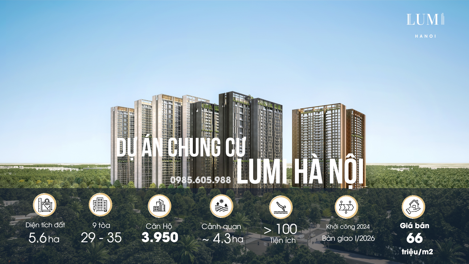 Giới thiệu dự án chung cư Lumi Hà Nội - Tập đoàn Capital land 2024