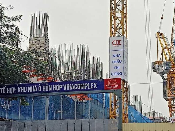 Tiến độ dự án Viha Complex 107 Nguyễn Tuân 2023 - 2024