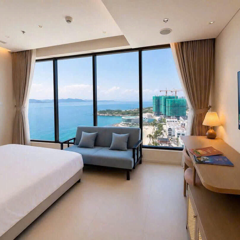 Hình ảnh thực tế căn hộ Paramount Nha Trang tại Libera Nha Trang mới nhất 2026 bàn giao cho khách hàng