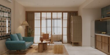 Thiết kế nội thất căn hộ Paramount Nha Trang - Phòng Khách