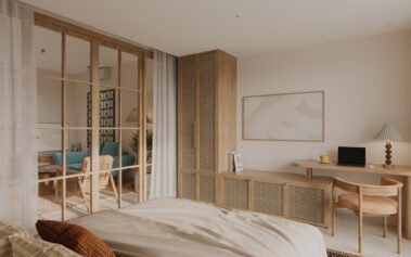 Thiết kế nội thất căn hộ Paramount Nha Trang - Phòng Ngủ