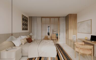 Thiết kế nội thất căn hộ Paramount Nha Trang - Phòng Ngủ