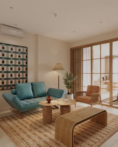 Thiết kế nội thất căn hộ Paramount Nha Trang - Phòng Khách