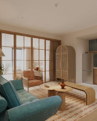 Thiết kế nội thất căn hộ Paramount Nha Trang - Phòng Khách