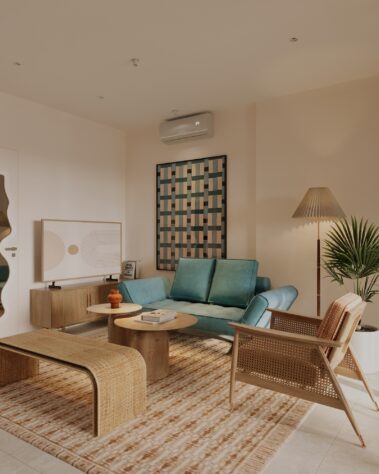 Thiết kế nội thất căn hộ Paramount Nha Trang - Phòng Khách