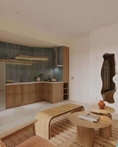 Thiết kế nội thất căn hộ Paramount Nha Trang - Phòng Khách