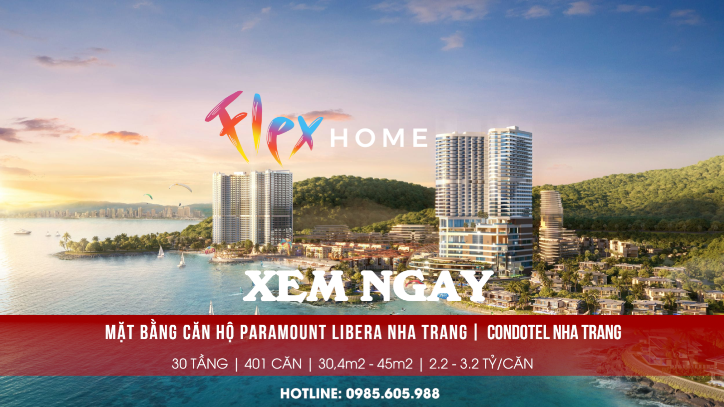 Mặt bằng căn hộ Paramount Libera Nha Trang 2024 Mặt bằng căn hộ Paramount Libera Nha Trang 2024