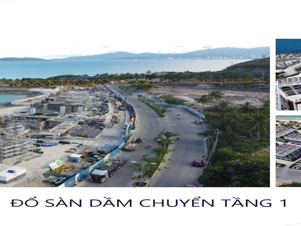 Cập nhật tiến độ dự án toà căn hộ The Sanhome tại Libera Nha Trang tháng 5/2025