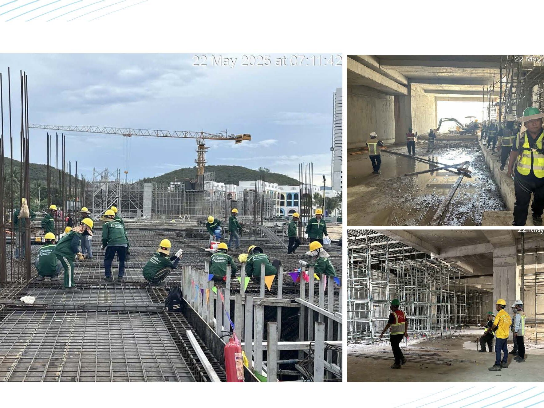 Cập nhật tiến độ dự án toà căn hộ The Sanhome tại Libera Nha Trang tháng 5/2025