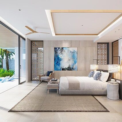 Nội thất biệt thự Villa Le Corail Libera Nha TRang