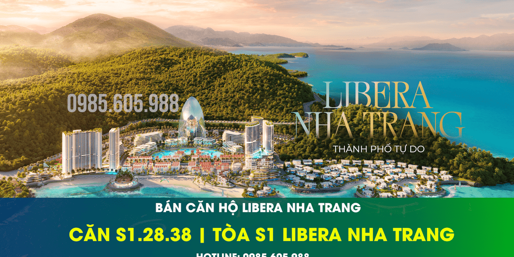 Bán căn hộ Studio tòa S1 Libera Nha Trang 2024 | VIEW BIỂN – Mã căn: S1.28.38 Bán căn hộ Studio tòa S1 Libera Nha Trang 2024 | VIEW BIỂN - Mã căn: S1.28.38