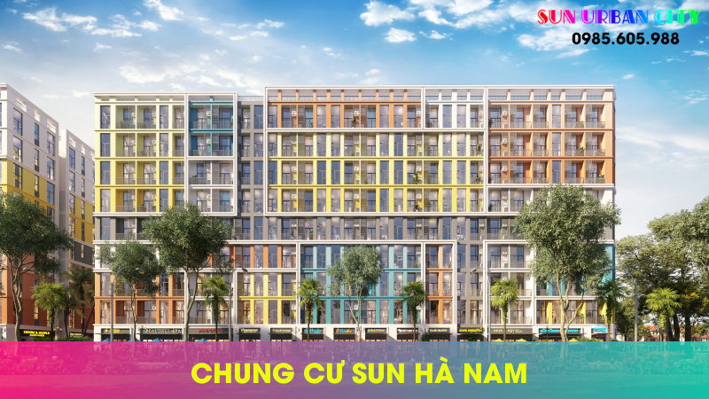 Hình ảnh phối cảnh Chung cư Sun Urban City Hà Nam 2024