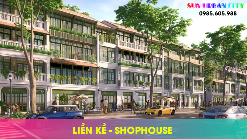 Hình ảnh Phối cảnh Liền kề Sun City Hà Nam 2024