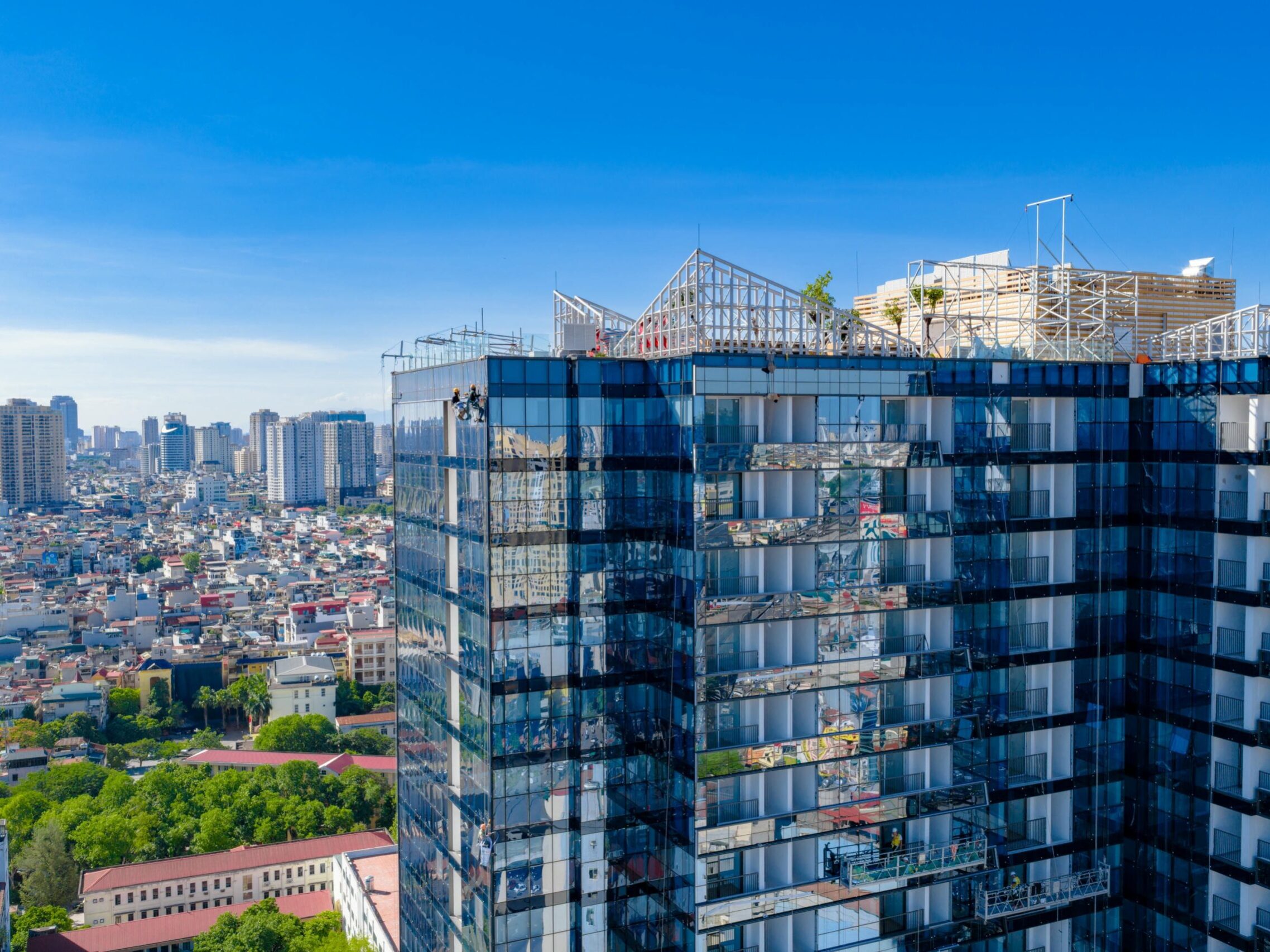 Tiến độ dự án căn hộ The Ninety Complex Tháng 5/2025