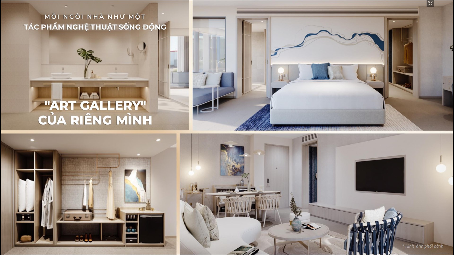 Thiết kế nội thất căn hộ Paramount Signature Nha Trang Thiết kế nội thất căn hộ Paramount Signature Nha Trang