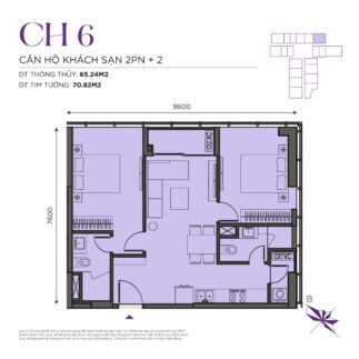 Thiết kế căn hộ The Ninety Complex 90 Đường Láng | Căn Hộ CH06