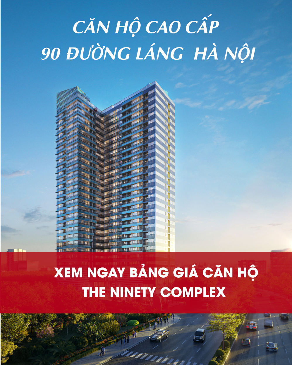 Giá bán căn hộ 90 Đường Láng The Ninety Complex