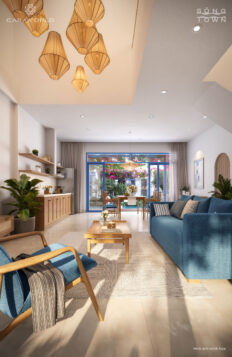 Thiết kế nội thất Villa, Shophouse phân khu Sông Town Caraworld Cam Ranh