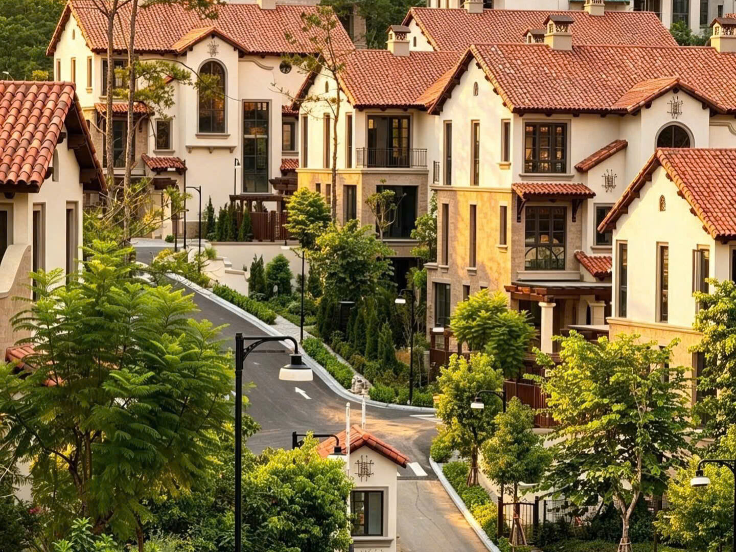 Hình ảnh thực tế khu biệt thự Valley Park tại Thanh Xuân Valley tháng 10/2026