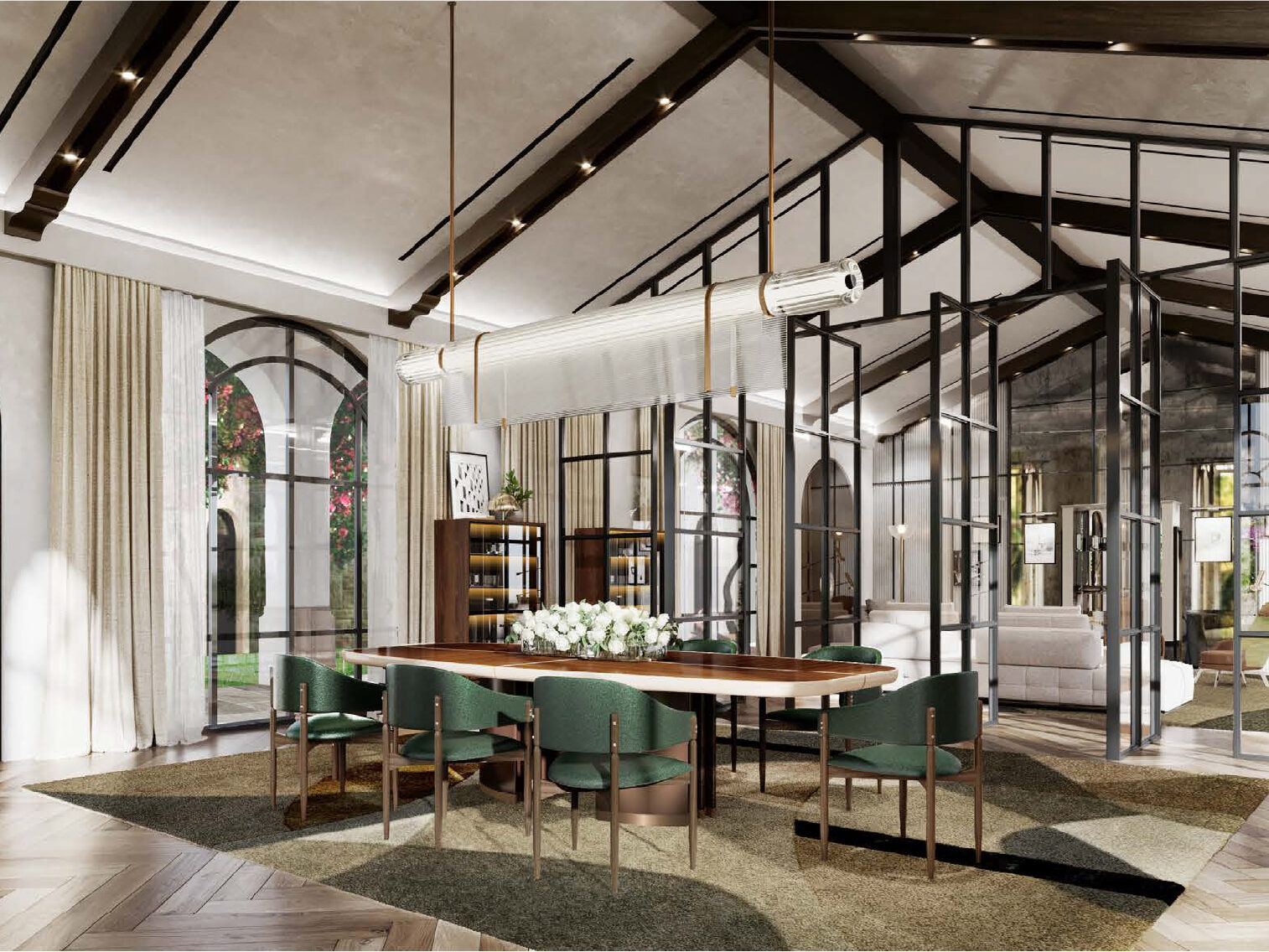 Tiện ích Clubhouse Country tại Thanh Xuan Valley