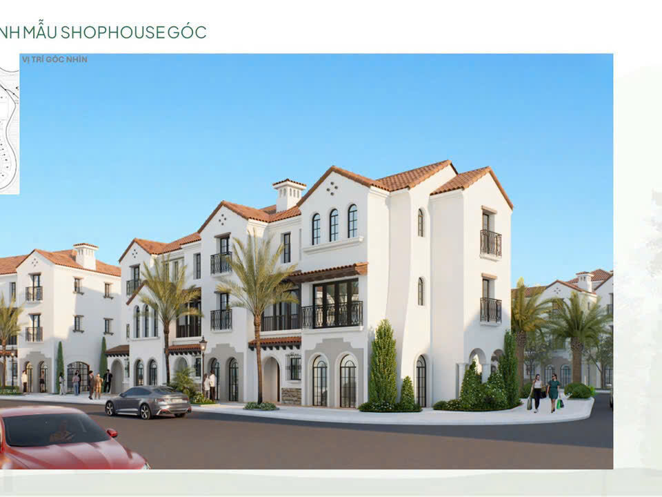 Thiết kế Shophouse Valley Town Thung lũng Thanh Xuân